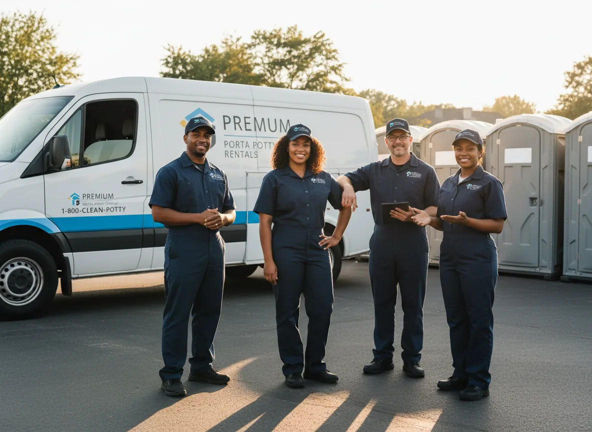 VIP Portable Toilets company in North Lawrence, OH